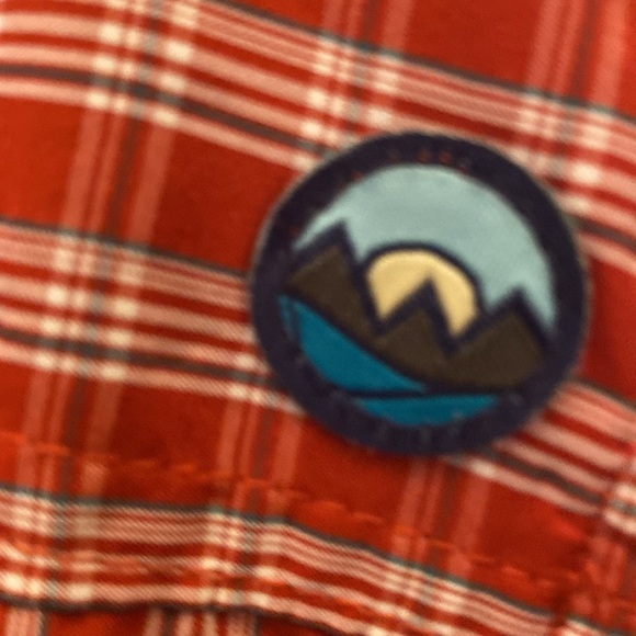 Wranglers reg fit outdoors rust colored check size L - Picture 5 of 5